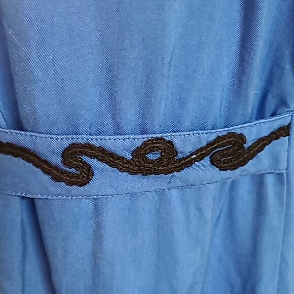 Rare VINTAGE Blue Skirt Suit - Picture 10 of 15